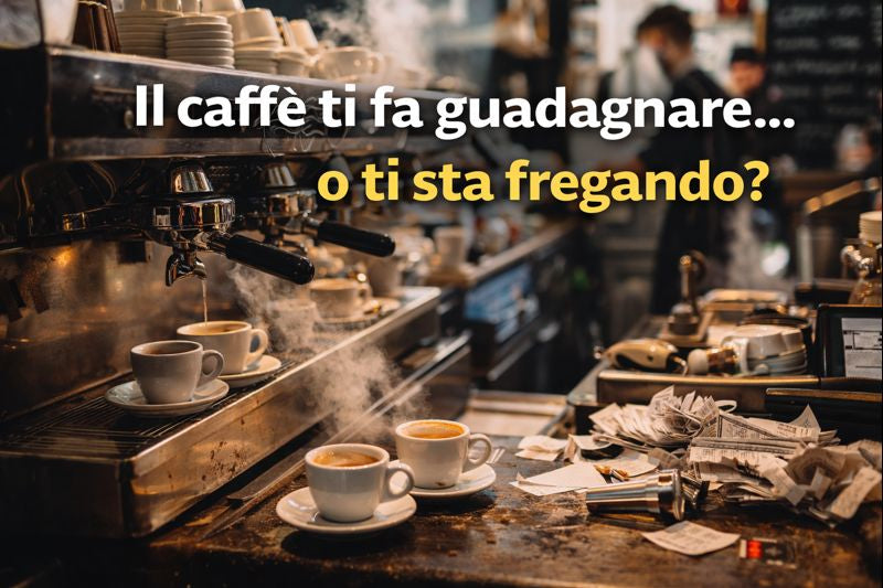 Quanto guadagna davvero un bar con il caffè? La verità che nessuno dice