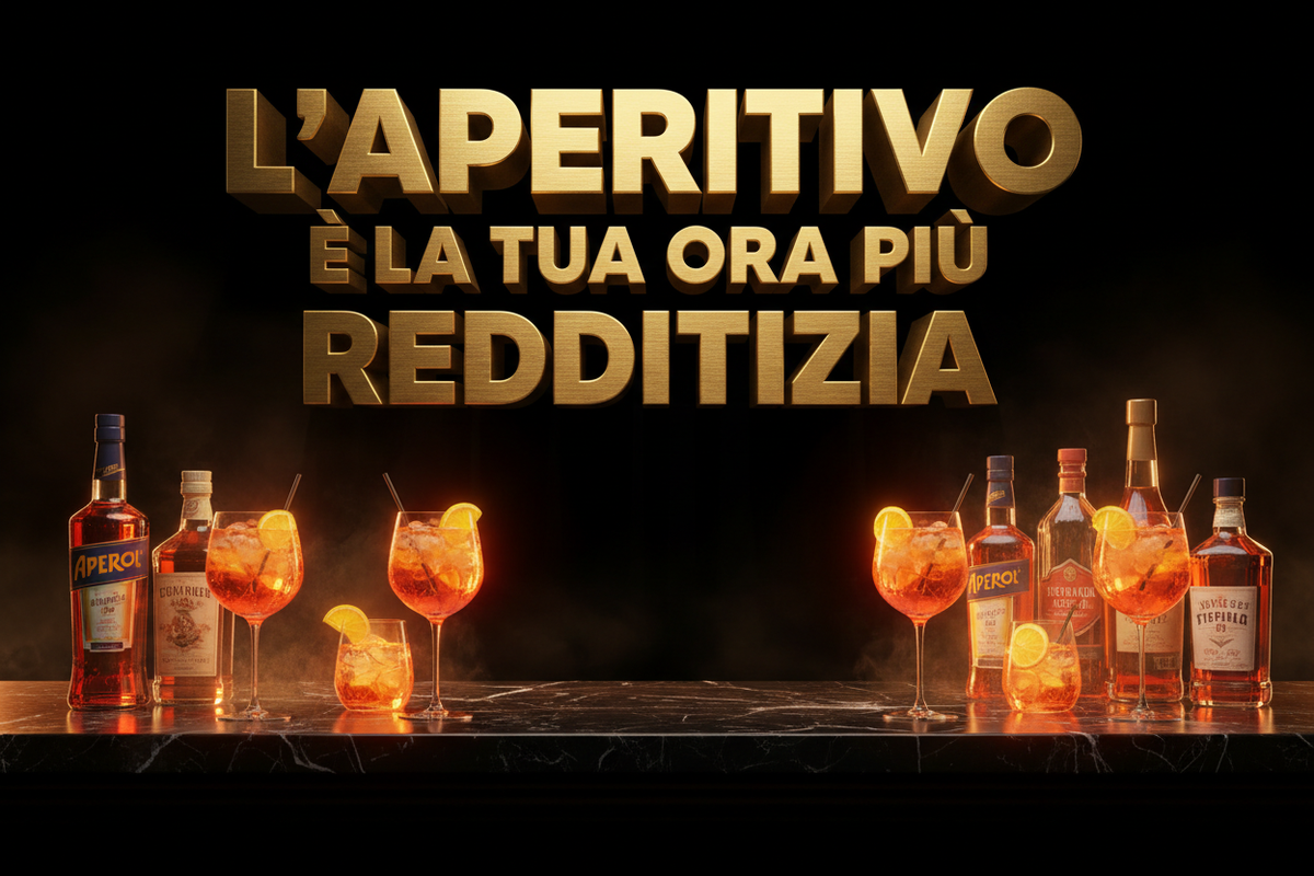 Aperitivo e Happy Hour: Come Strutturarlo per Massimizzare il Fatturato Serale del Tuo Bar