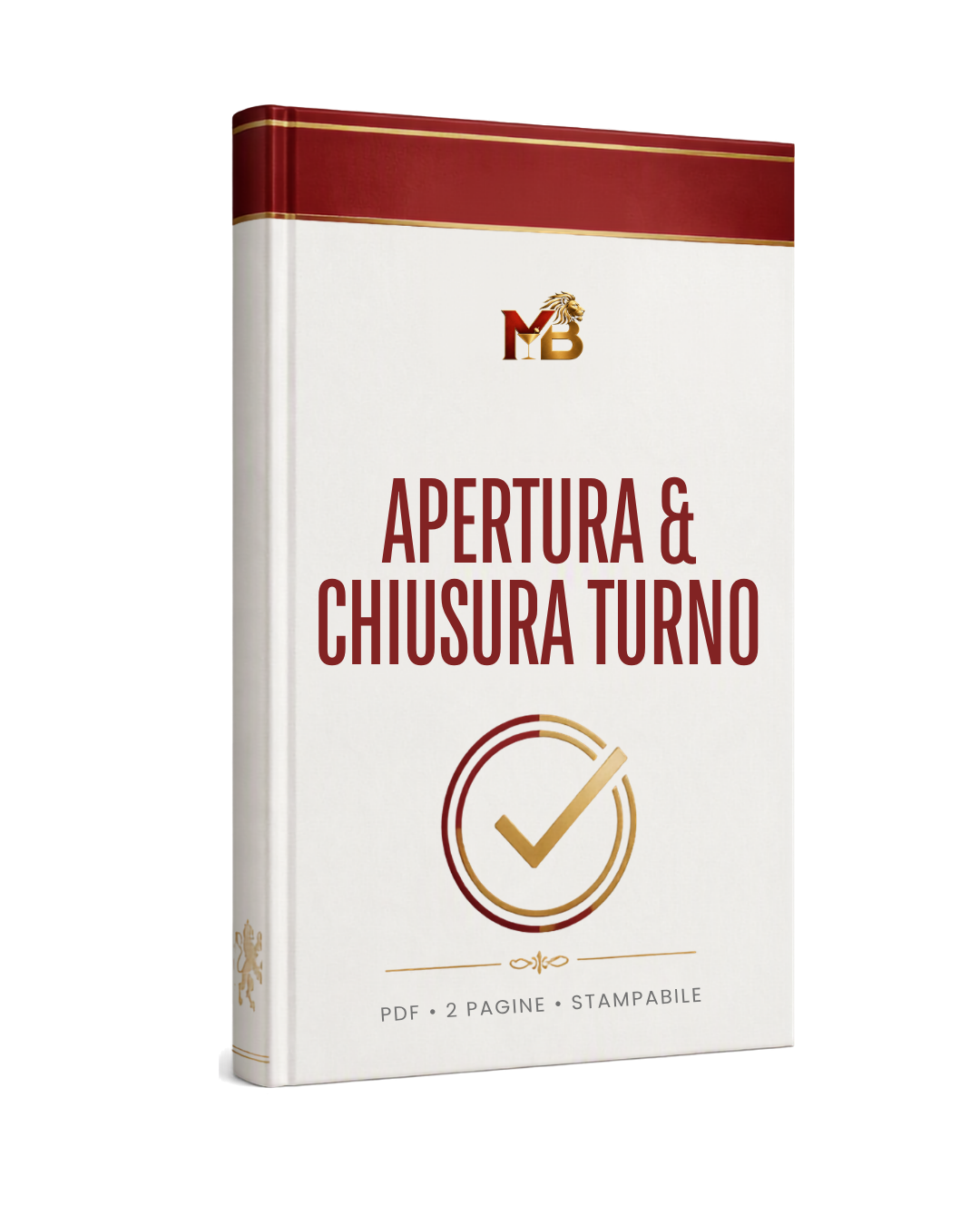 Checklist Apertura e Chiusura Turno