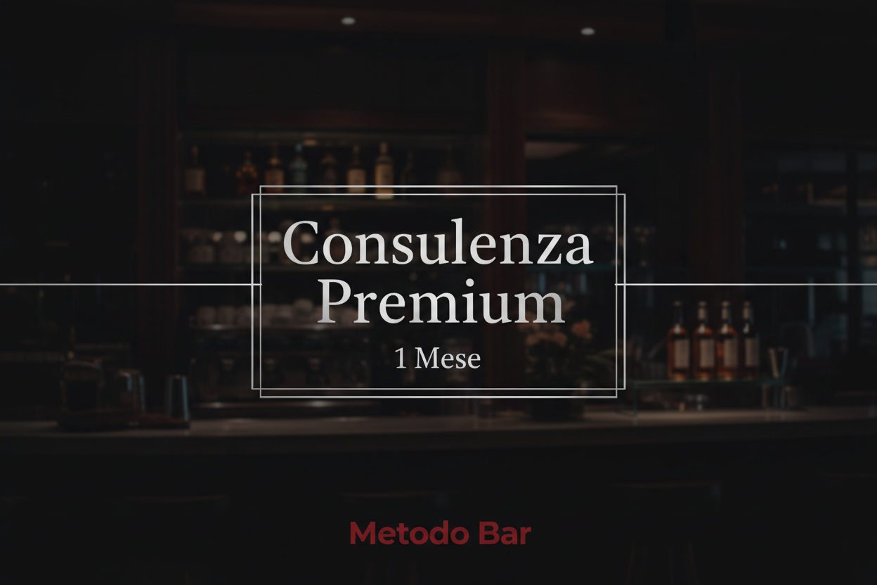 Consulenza 1 Mese — Metodo Bar