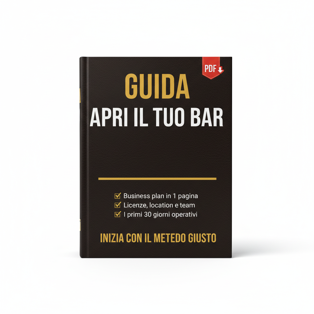 Apri il Tuo Bar — Guida Gratuita Metodo Bar